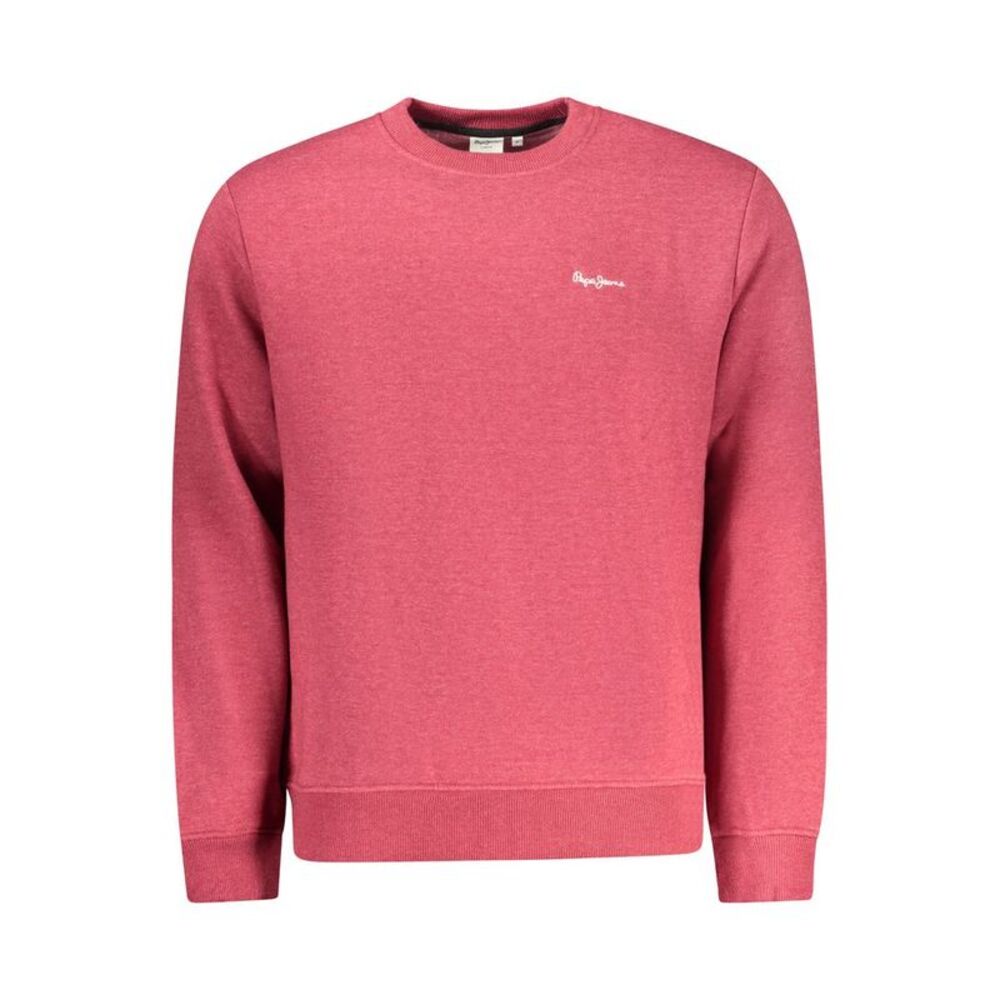 Pepe Jeans Rosso Cotton Men Men's Sweatshirt